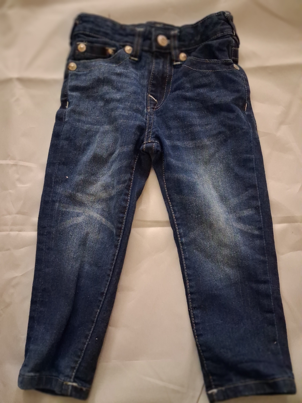 True Religion Kids Dark Blue Slim Denim Jeans